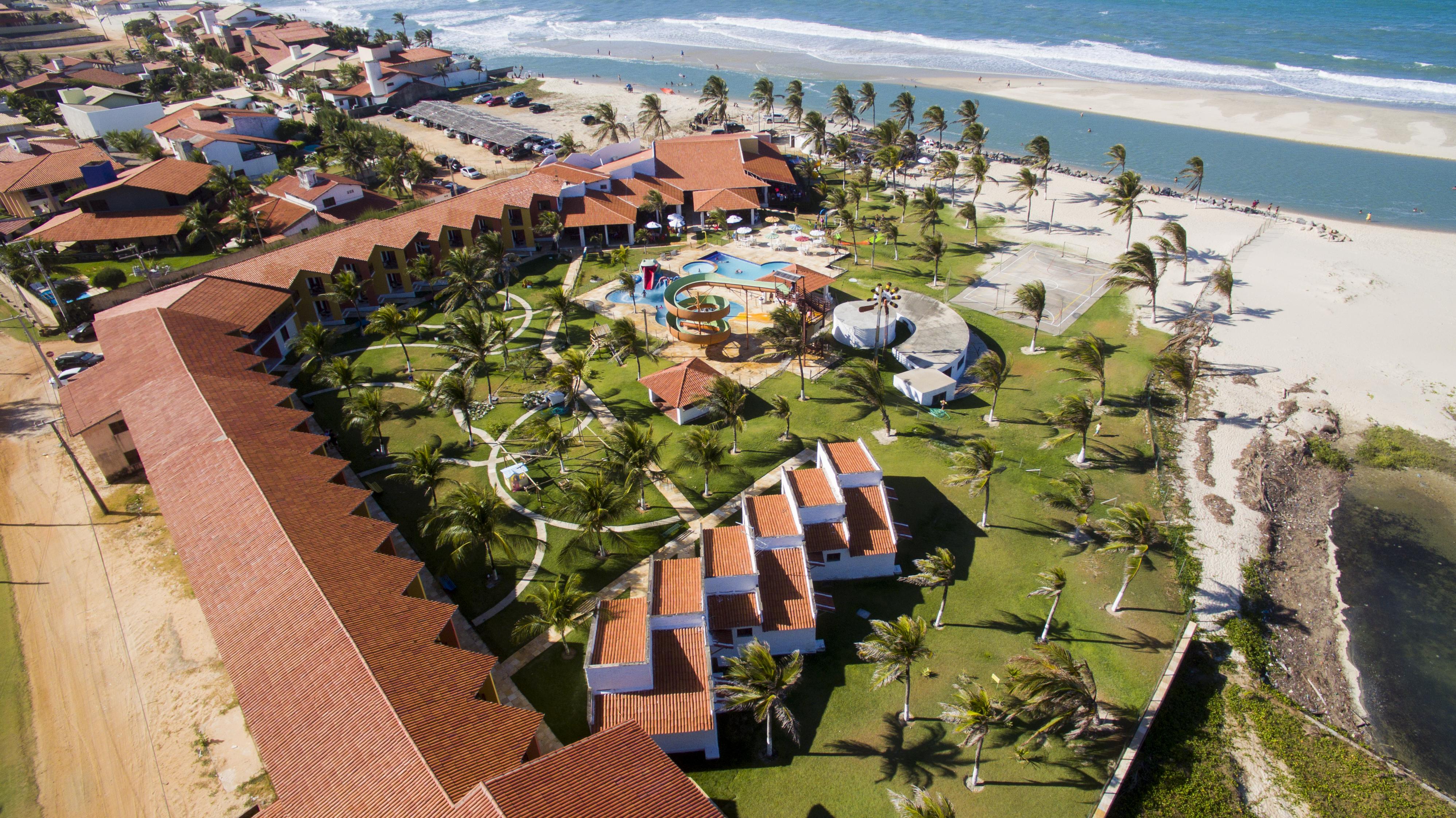 Jangadeiro Praia Hotel Resort - Parque Aquatico E Pe Na Areia Aquiraz Zewnętrze zdjęcie