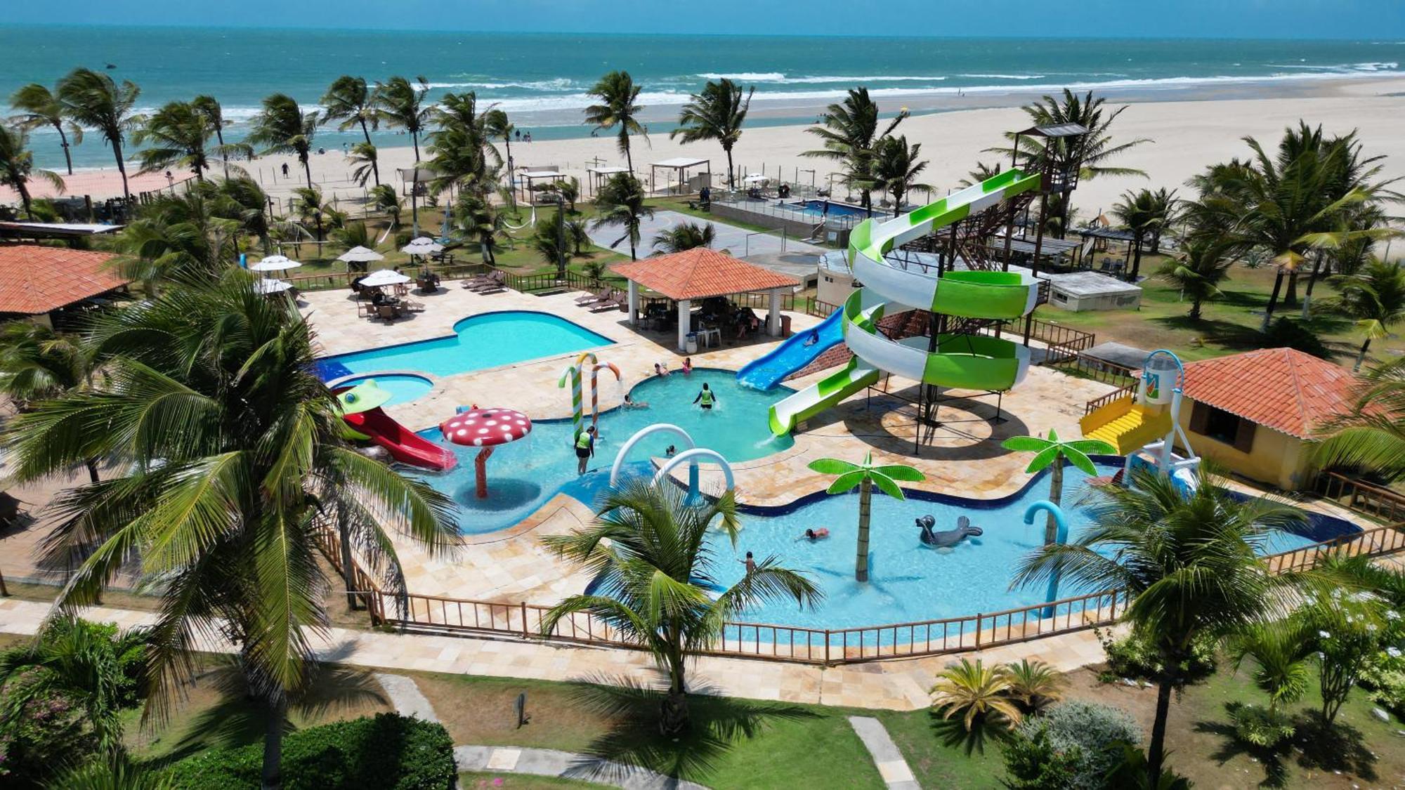 Jangadeiro Praia Hotel Resort - Pe Na Areia Aquiraz Zewnętrze zdjęcie