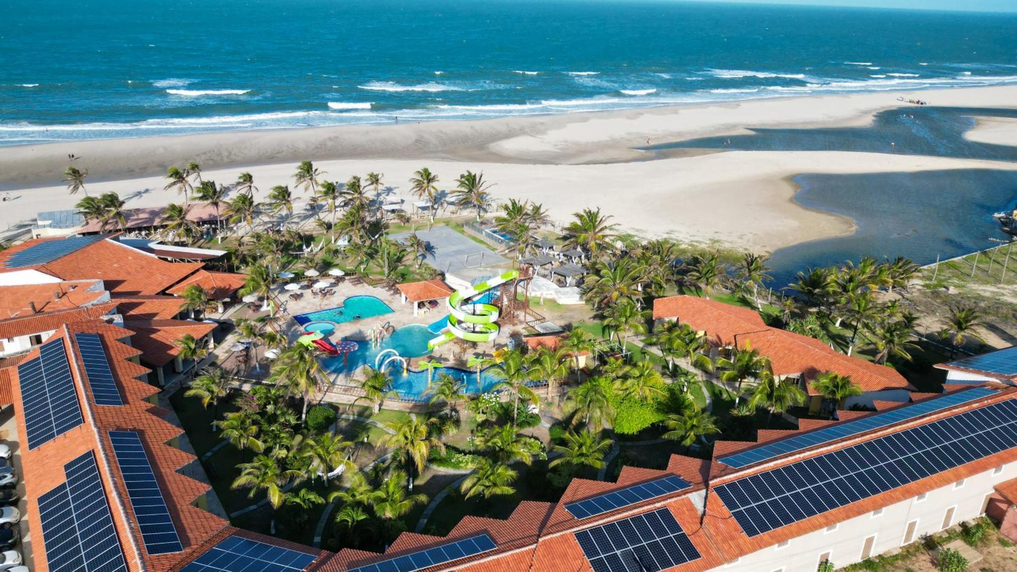 Jangadeiro Praia Hotel Resort - Parque Aquatico E Pe Na Areia Aquiraz Zewnętrze zdjęcie