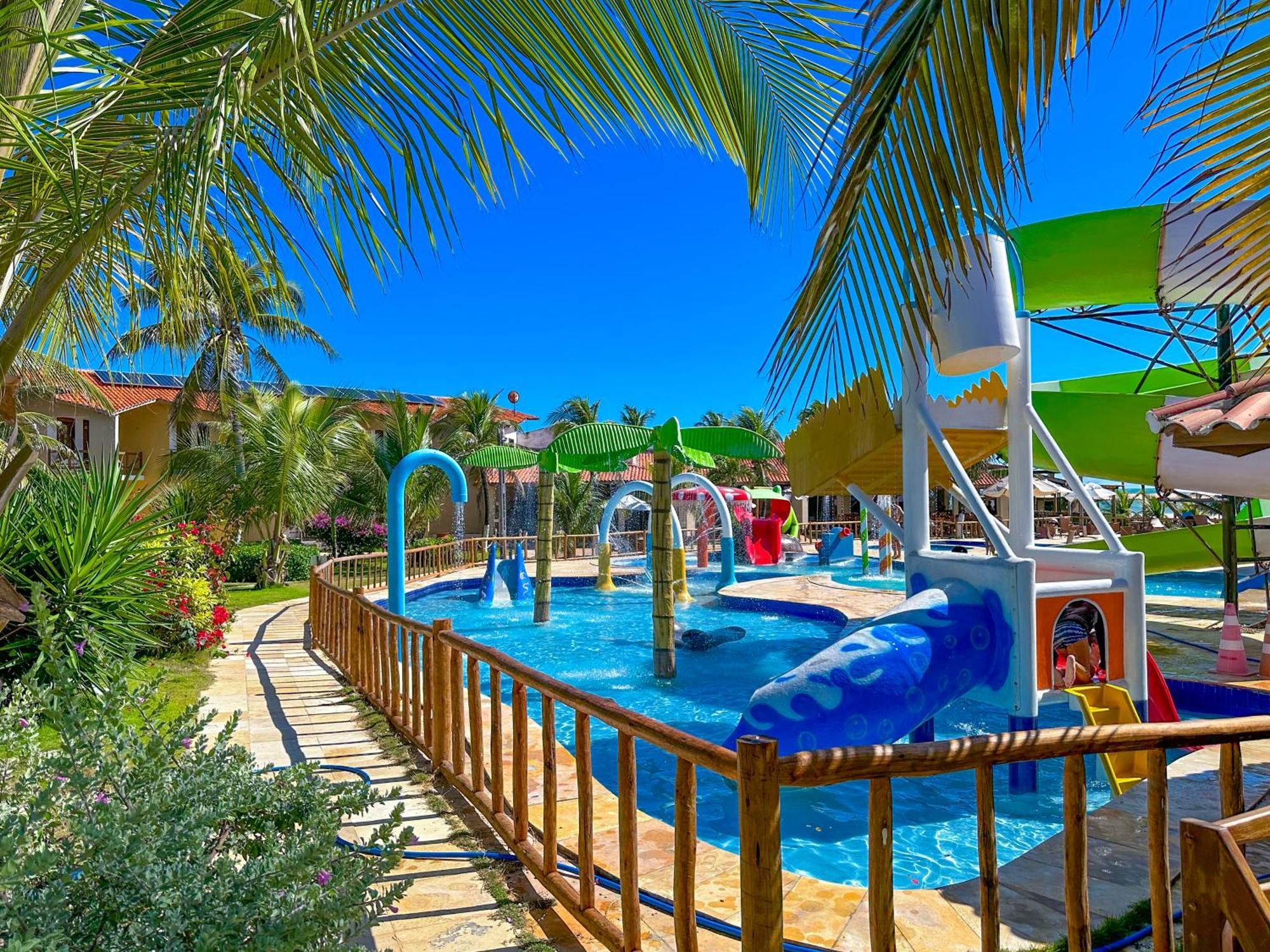 Jangadeiro Praia Hotel Resort - Parque Aquatico E Pe Na Areia Aquiraz Zewnętrze zdjęcie