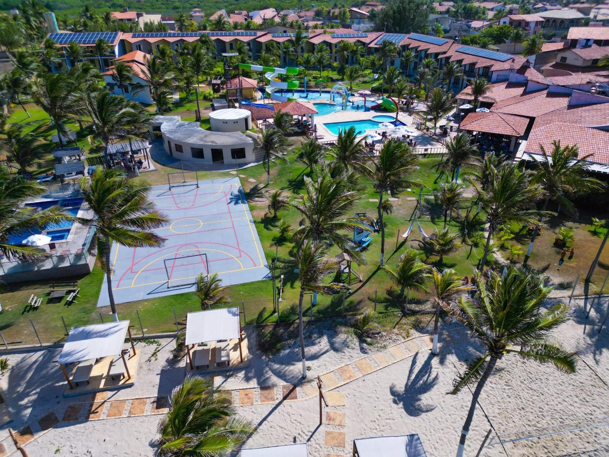 Jangadeiro Praia Hotel Resort - Parque Aquatico E Pe Na Areia Aquiraz Zewnętrze zdjęcie
